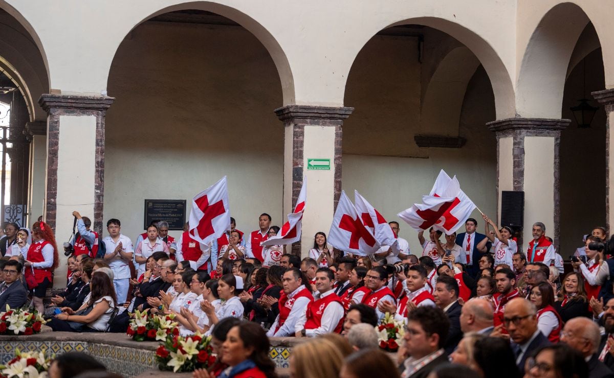 La Cruz Roja Mexicana celebra 116 años de historia con el inicio de la Colecta Nacional