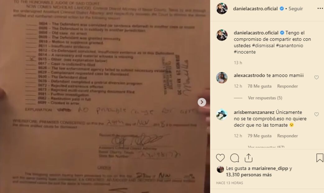 Daniela Castro demuestra que es inocente tras acusación de robo