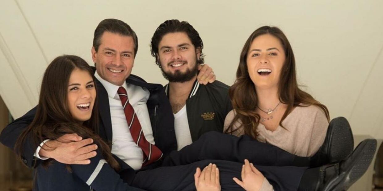 Ellos son los hijos de Enrique Peña Nieto