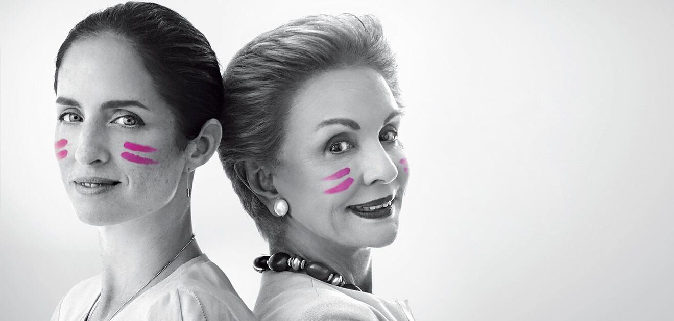 <p>Mamá e hija decidieron hacer un homenaje para todas las mujeres que padecen o han padecido cáncer de mama. <strong>(Foto: Carolina Herrera)</strong></p>