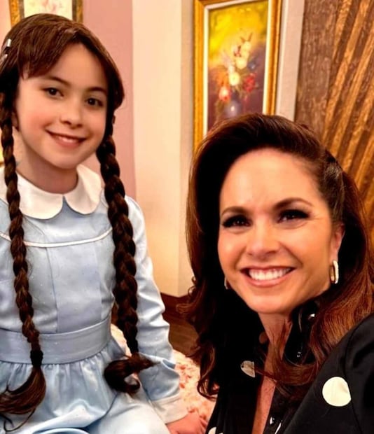 Lucero se reencontró con Chispita / Foto: Instagram