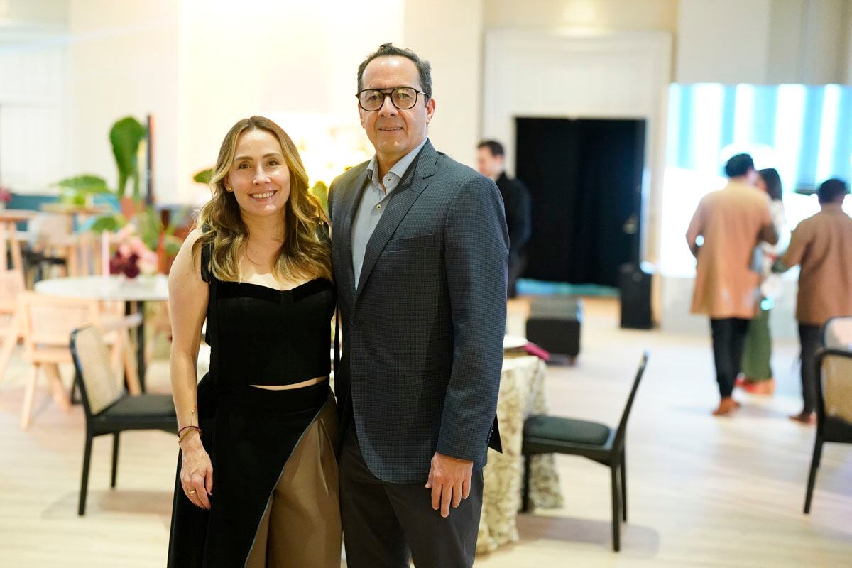 Alejandra Lorda y Rafael Flores. (Foto: Leonardo Gómez)