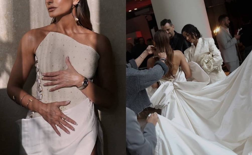 Jessica Marmolejo también es la stylist de Aislinn Derbéz / Fotos: Instagram @marmolviejo