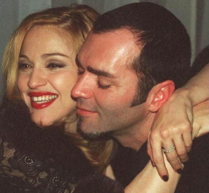 Madonna junto a su hermano, Christopher Ciccone / Foto: Instagram