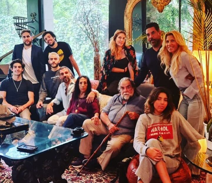 La familia de Cayetano Moctezuma de la Fuente y Estela Moctezuma / Foto: Instagram