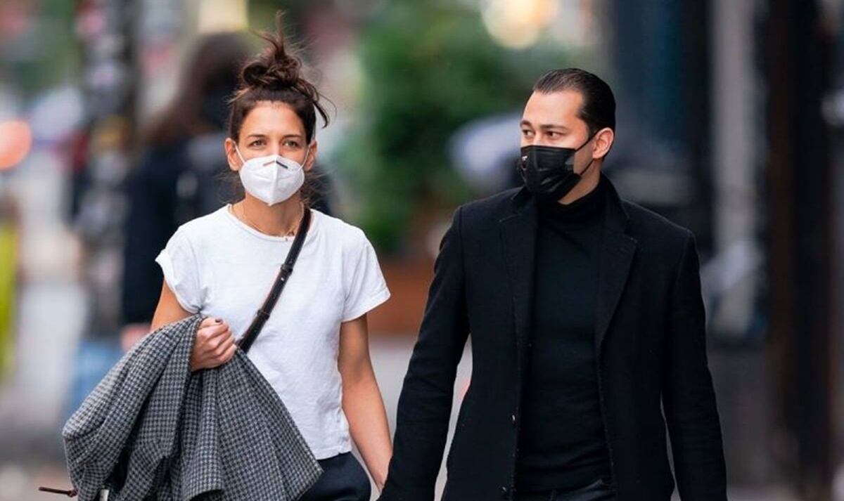 Katie Holmes y Emilio Vitolo intercambian mensajes de amor en Instagram