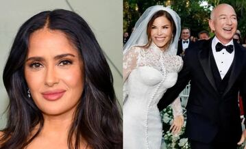 La razón por la que Salma Hayek no asistió a la boda Jeff Bezos y Lauren Sánchez