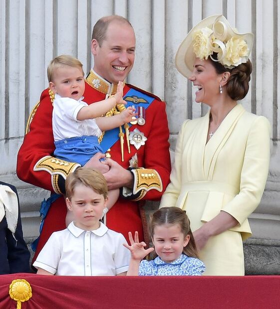 El príncipe Louis el protagonista del Trooping the Colour