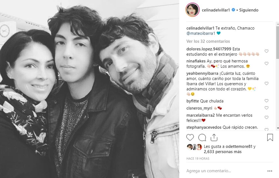 La conmovedora foto de su hijo que Celina del Villar compartió