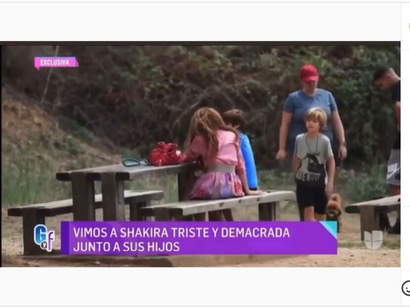 VIDEO: Shakira, devastada por fotos de Gerard Piqué y Clara Chia, su nueva conquista 
