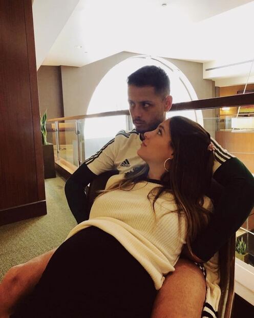 “Chicharito” Hernández y Sarah Kohan la pareja más divertida del momento 
