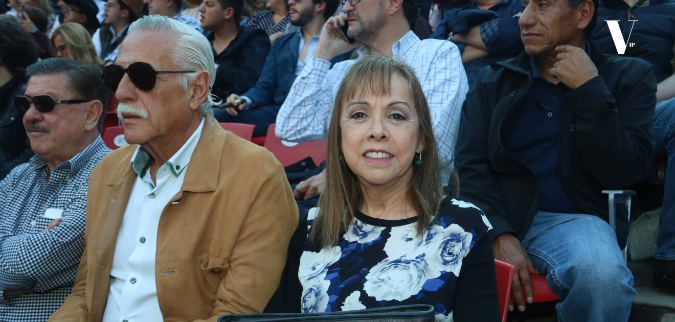 Rafael Herrerías y Beatriz de Herrerías en la segunda corrida de la Temporada Grande de la Monumental Plaza de Toros 