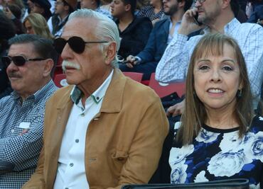 Rafael Herrerías y Beatriz de Herrerías en la segunda corrida de la Temporada Grande de la Monumental Plaza de Toros