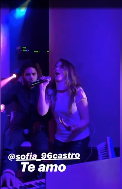 Sofía Castro y Alejandro Peña, más unidos que nunca 