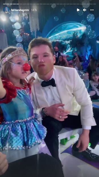 “Canelo” da impresionante fiesta a su hija María Fernanda de "La Sirenita"
