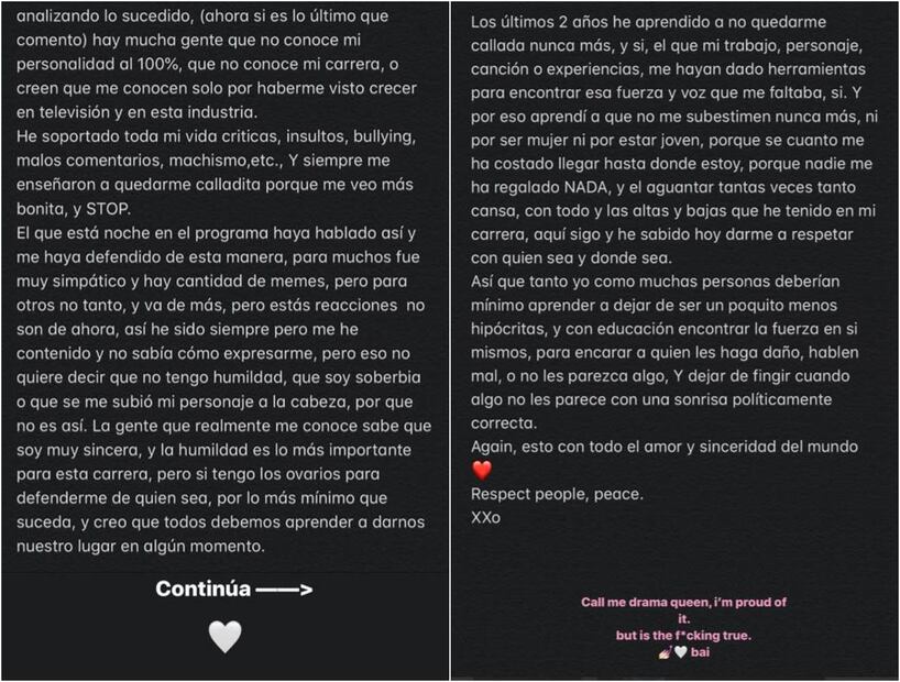 Danna Paola incendia las redes tras su pleito con alumnos de La Academia 