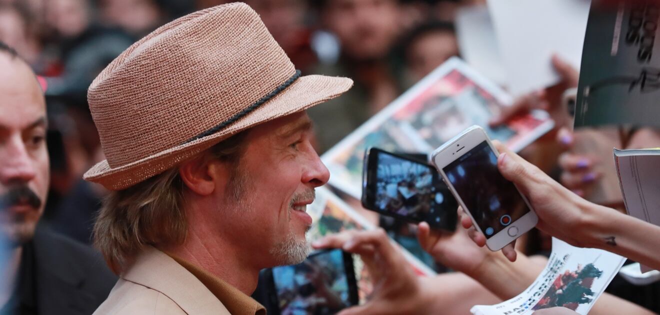 Brad Pitt está en México para presentar la cinta Once upon a time in... Hollywood