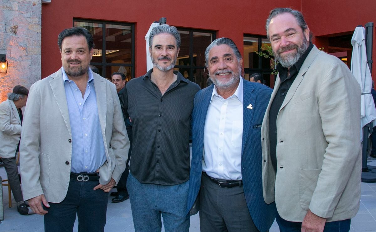Pepe Antuñano, Antonio Reynante, Ricardo Garrido y Héctor Aguilar. (Foto: Arturo Quintero)