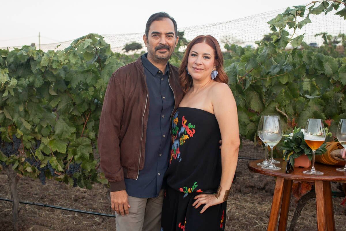 Gustavo Meillón y Elsa Romo. (Foto: Esteban Torreblanca)