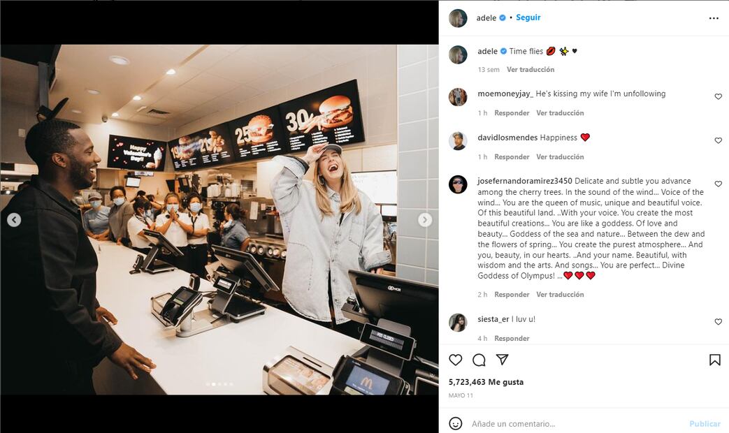 Adele revela estar obsesionada con Rich Paul, su novio