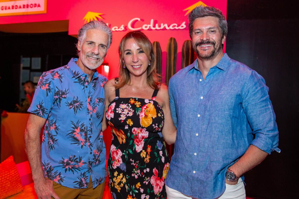 Carlos Bisdikian, Cecilia Junco y Marcelo Córdoba. (Foto: Especial)