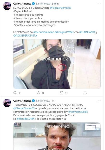 ¿Cuánto dinero pagará Eleazar Gómez a Stephanie Valenzuela?