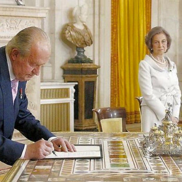 Juan Carlos I junto a la reina emérita Sofía / Foto: Instagram