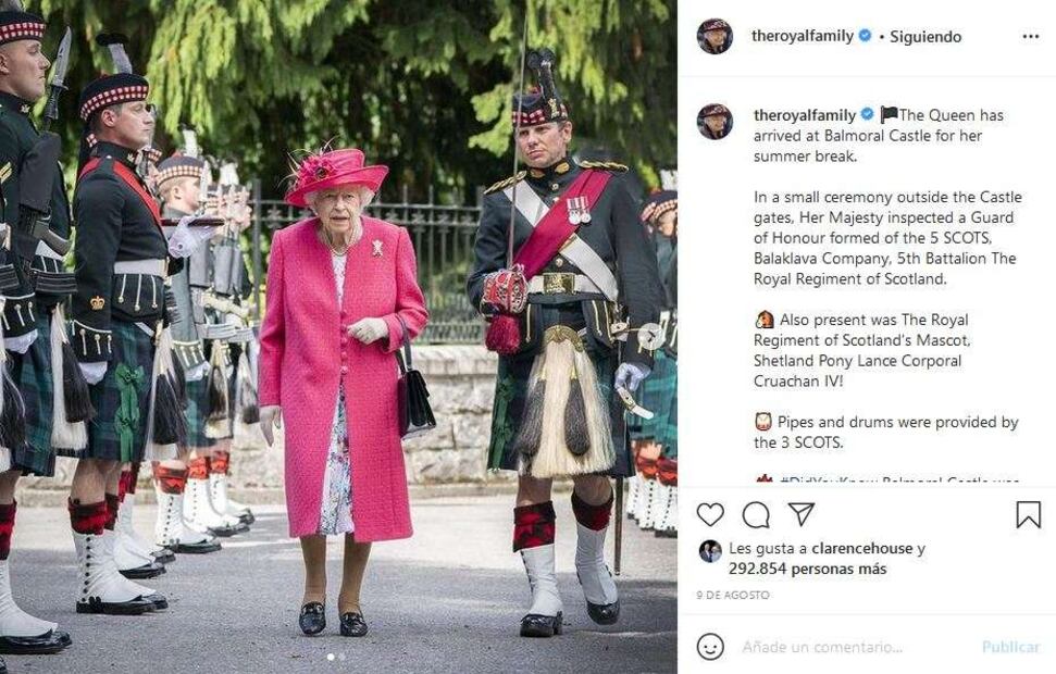 Alerta: Empleada de la reina Isabel II en Balmoral da positivo a Covid-19