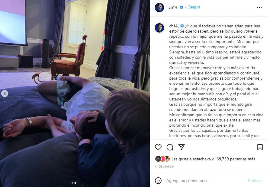 Javier “Chicharito” Hernández rompe en llanto por sus hijos Noah y Nala
