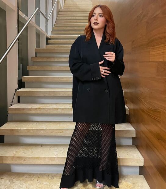 El look de Diana Bovio para el Festival Internacional de Cine de Guanajuato / Foto: Cortesía