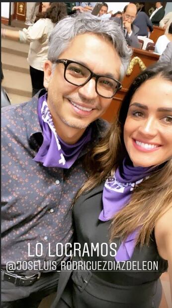 Alessandra Rojo de la Vega celebra la aprobación de la Ley Olimpia 