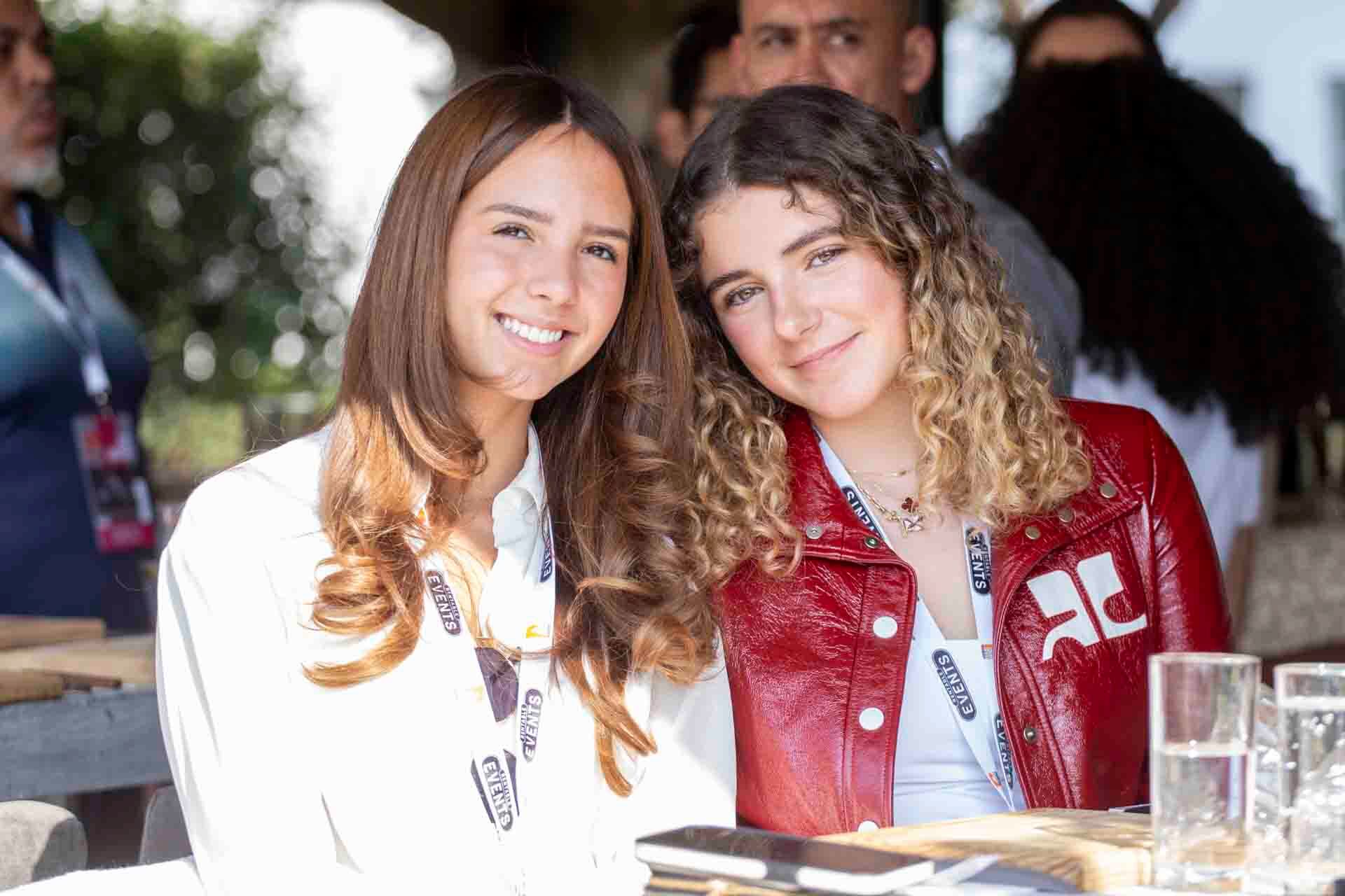 Paulina López y Beatriz Vejarano. (Foto: Esteban Torreblanca)