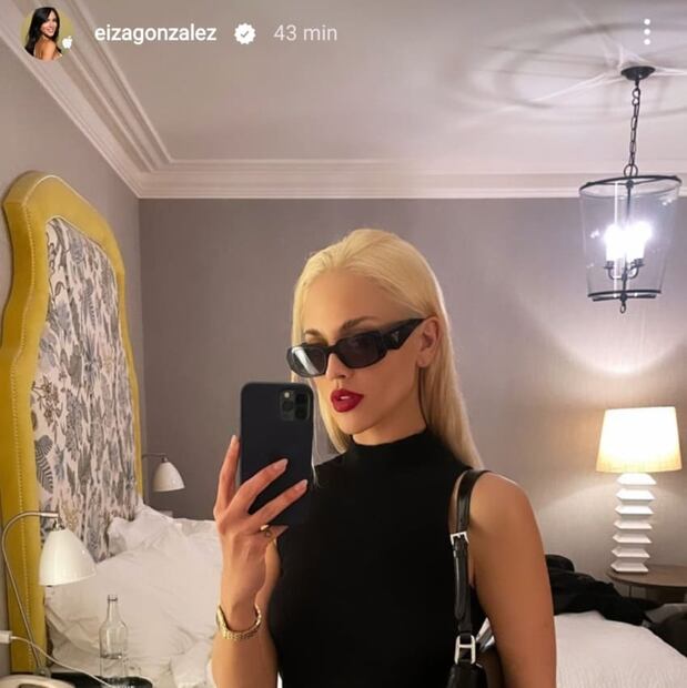 Eiza González regresa al pelo rubio / Instagram: @eizagonzalez