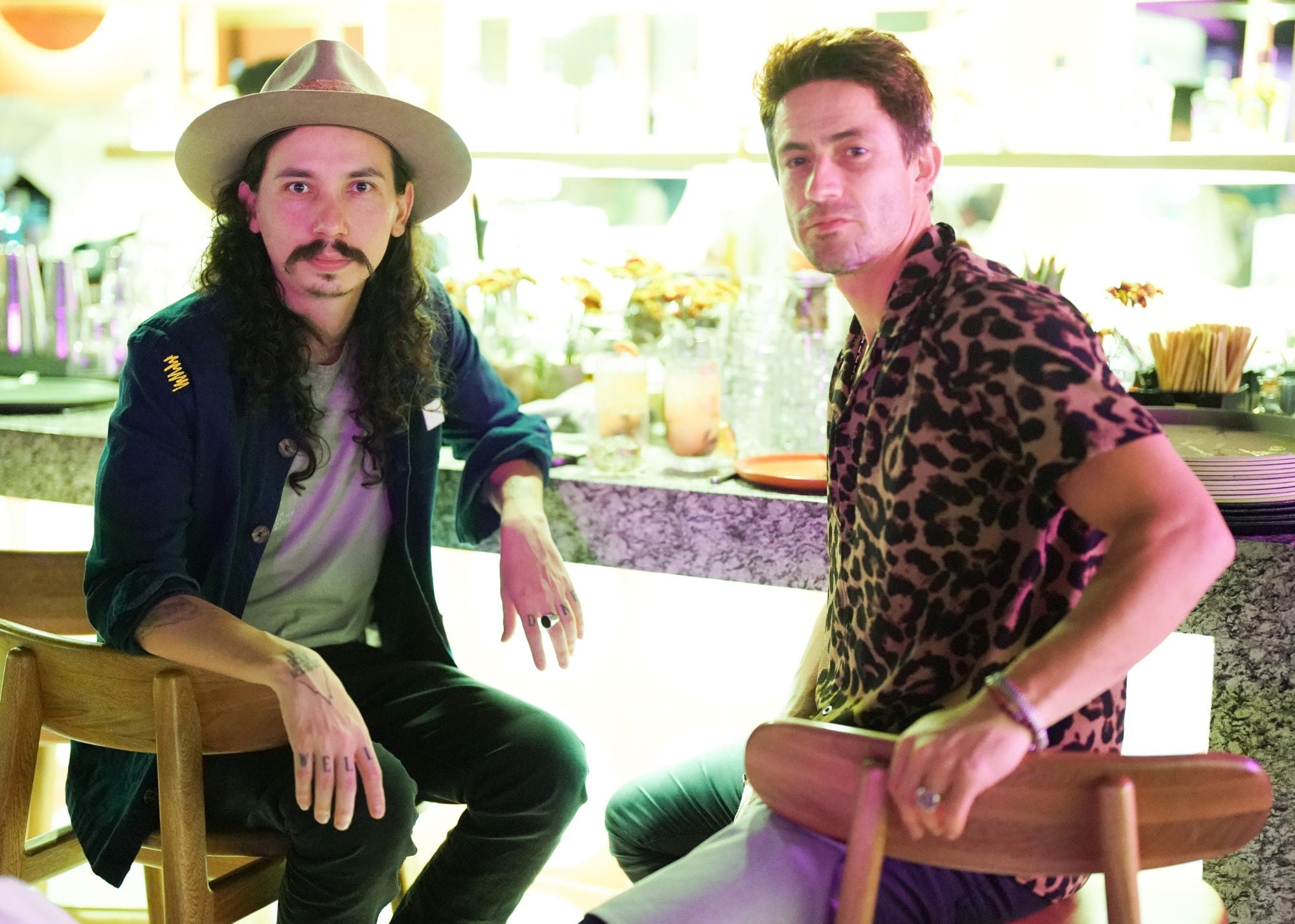 Omar Vela y Tiago Correa. (Foto: Héptor Arjona para VIP)