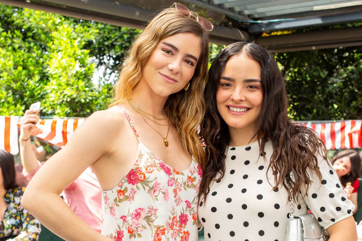 Manuela Castillo y María José Contreras.  (Foto: Especial)