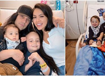 Criss Angel comparte una buena noticia: su hijo está de regreso en casa