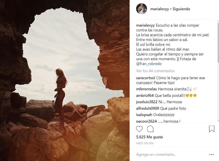 María Levy presume cuerpazo durante sus vacaciones en playas mexicanas