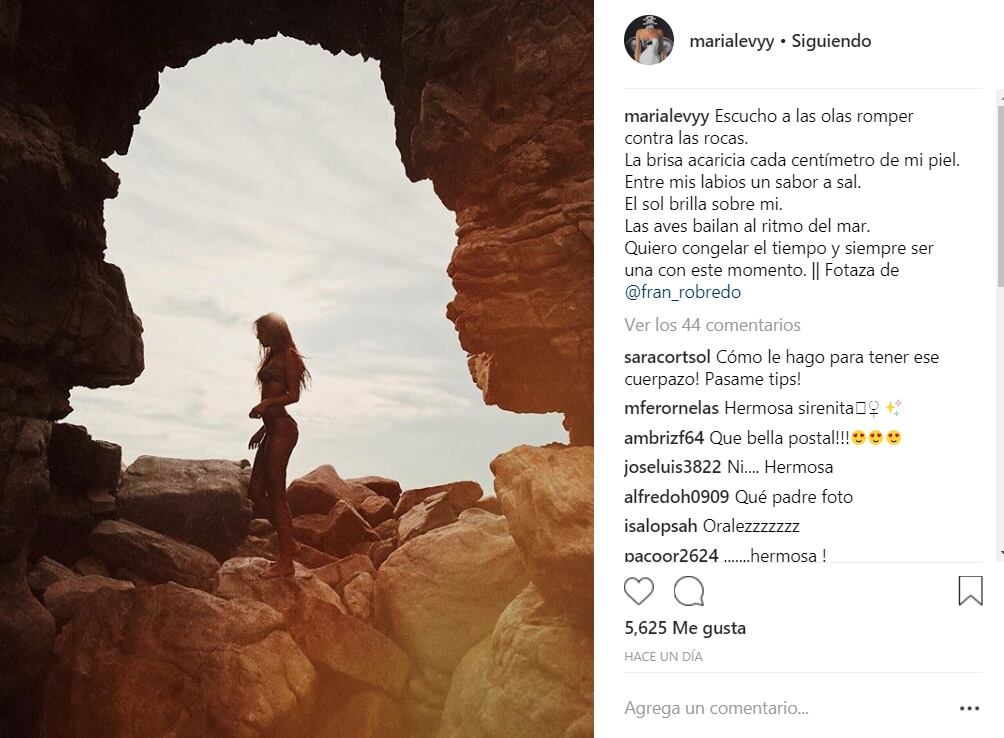 María Levy presume cuerpazo durante sus vacaciones en playas mexicanas