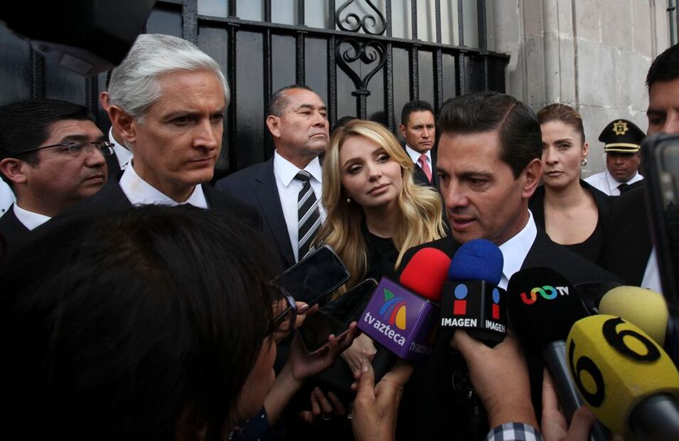 La última vez que Peña Nieto y Angélica Rivera aparecieron juntos