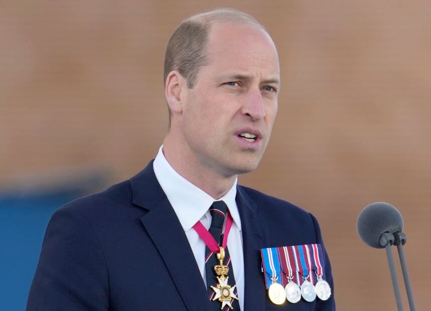 El príncipe William en el aniversario 80 del desembarco de Normandía / EFE