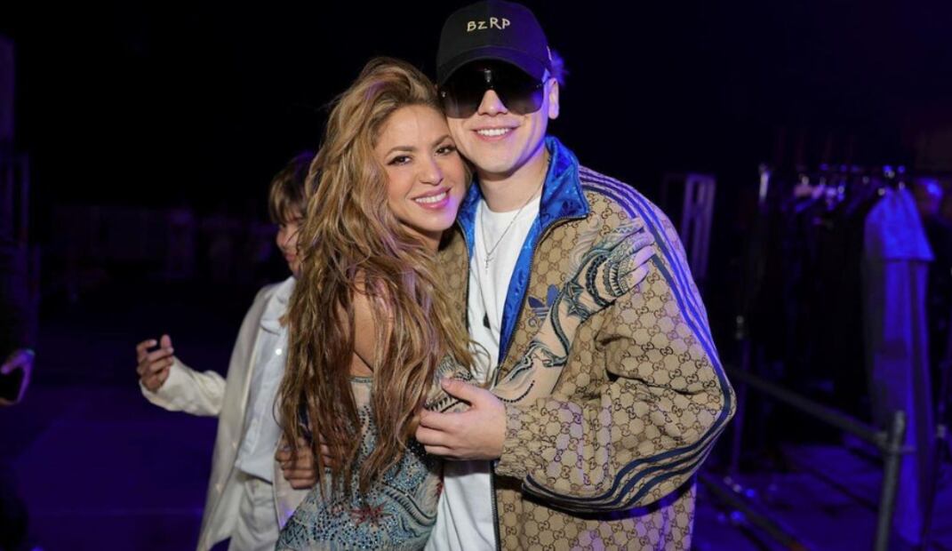 Shakira y Bizarrap/Instagram @bizarrap.