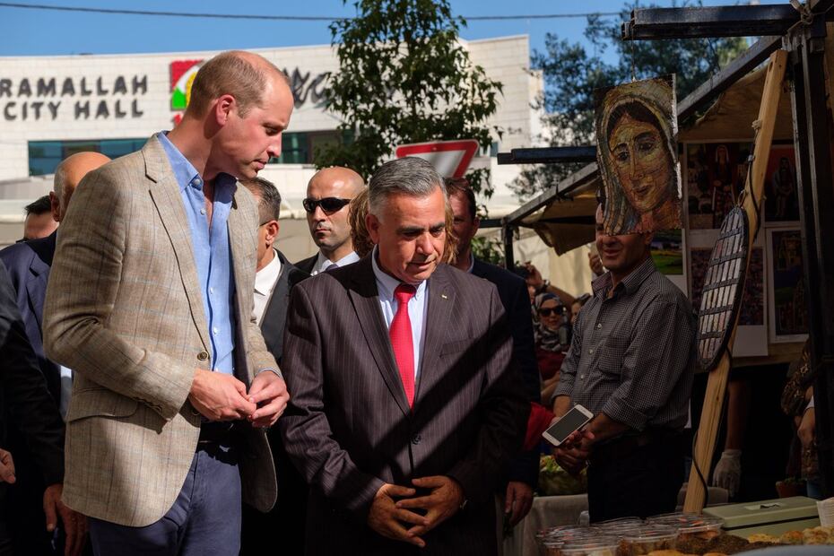 El príncipe William y su visita al Muro de los Lamentos