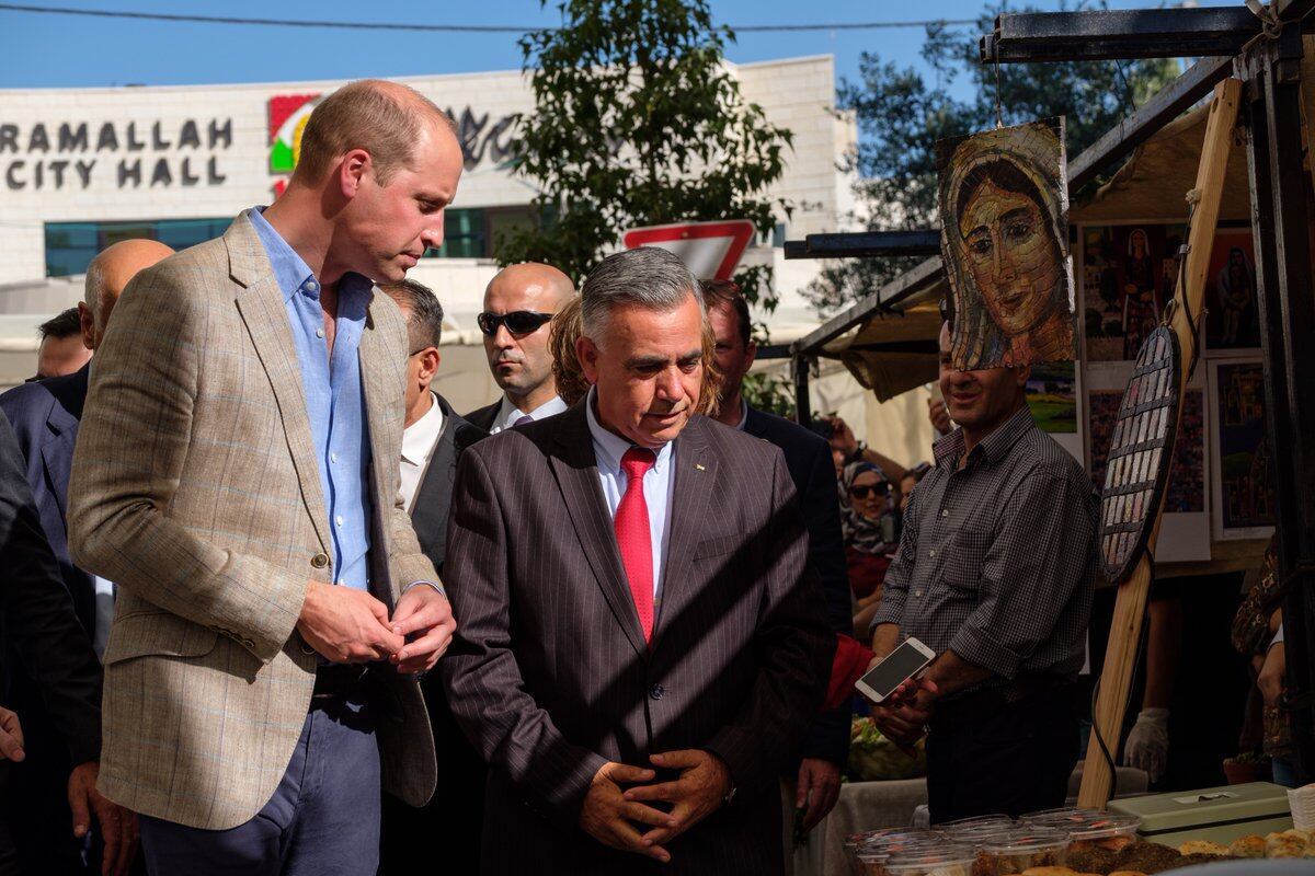 El príncipe William y su visita al Muro de los Lamentos
