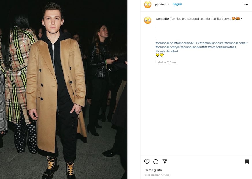 Tom Holland, todo sobre la evolución de sus looks: de botas y jeans a Prada