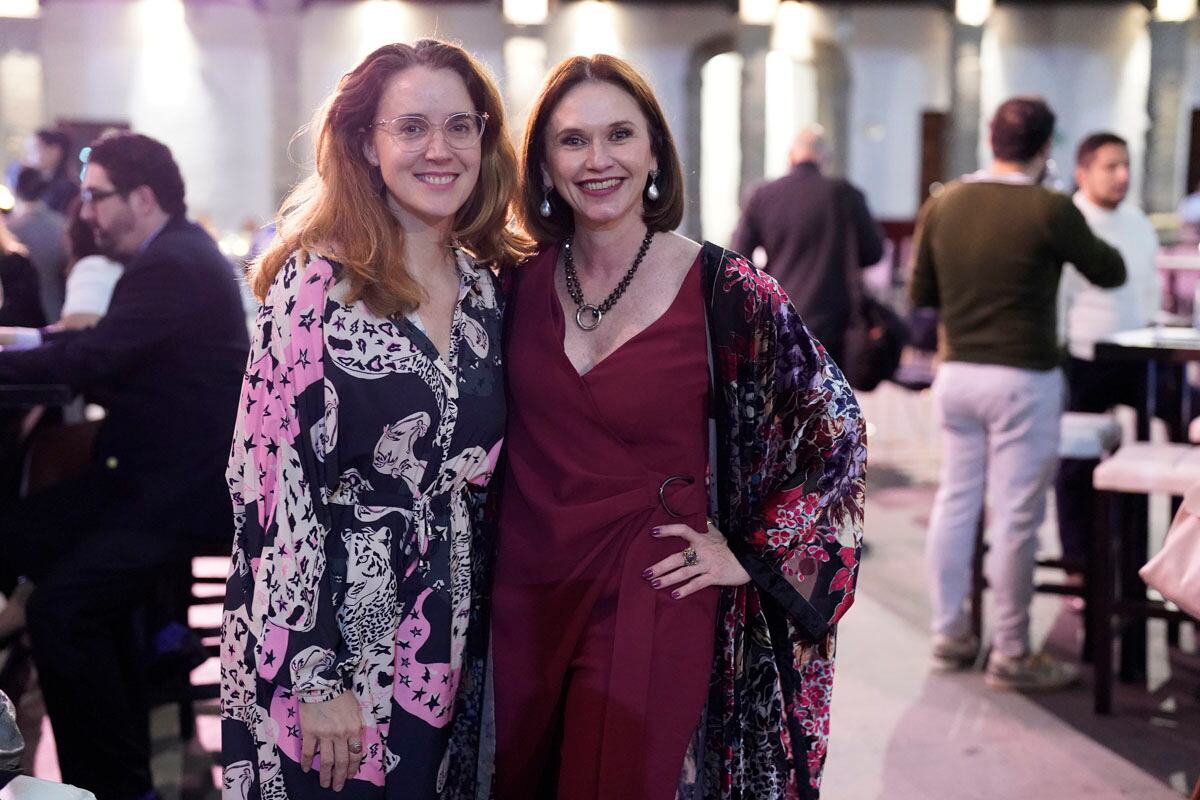 Mónica French y Ale Marroquín. (Foto: Leonardo Gómez)