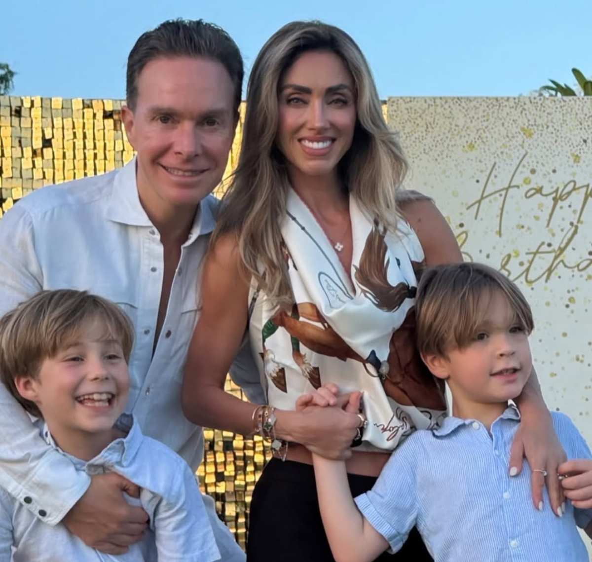Anahí celebró junto a su familia / Foto: Instagram