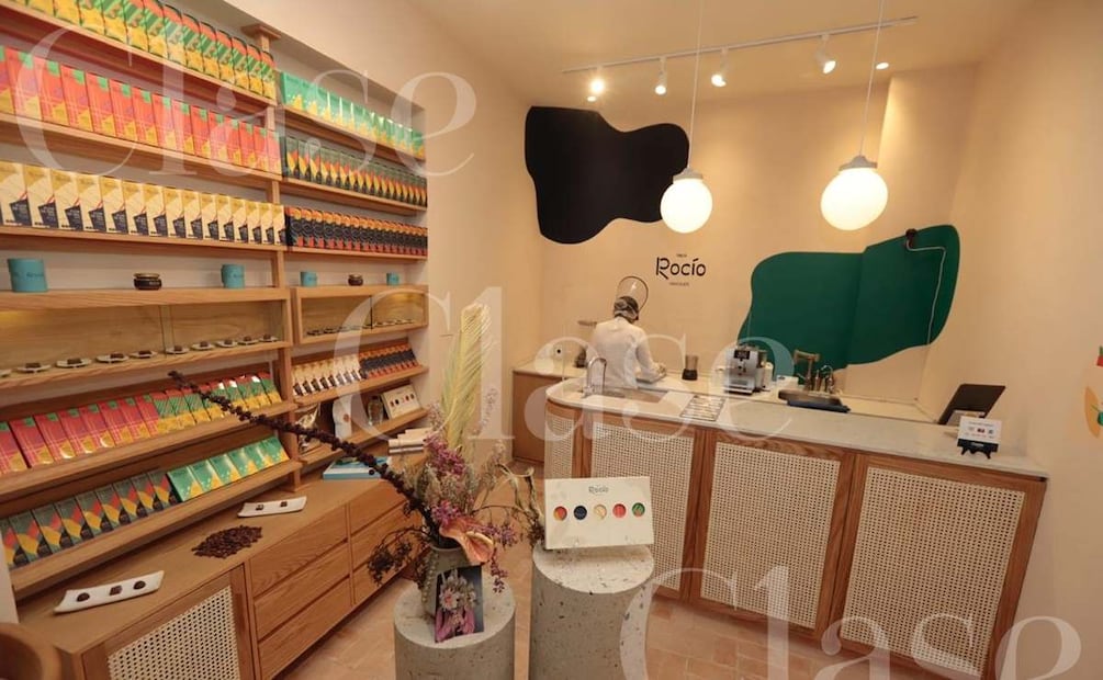 [FOTOS] Así es la nueva tienda de Chocolates Finca Rocío de los hijos de AMLO
