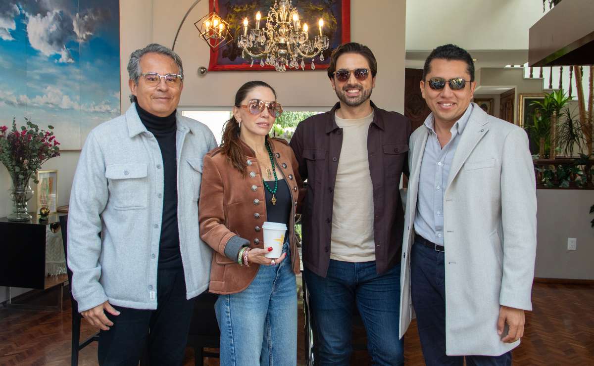 Xavier Quijano, Alejandra García, Carlos Girón, Aarón Shambala / Foto: Angélica Chema