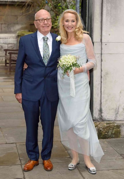 Rupert Murdoch y Jerry Hall finalizan su divorcio; es el cuarto para él