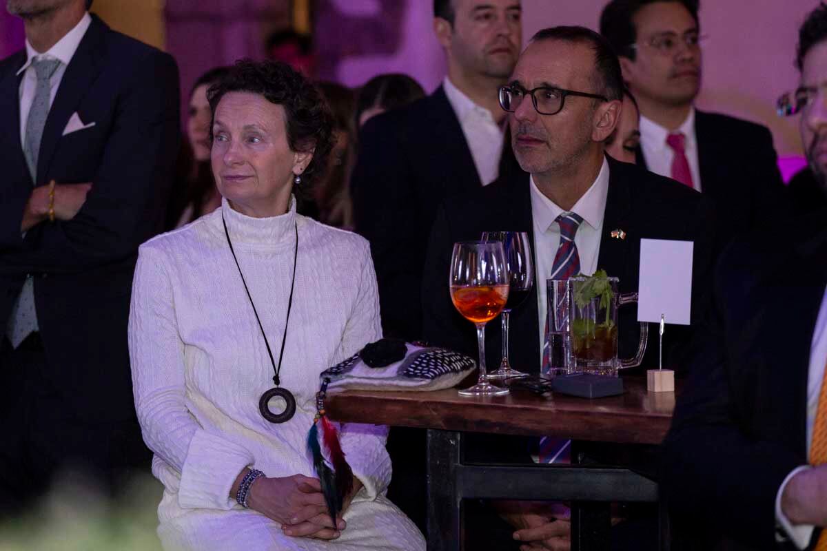 Cristiane Hartz-Seitzl y Sebastian Chimmer. (Foto: Esteban Torreblanca)